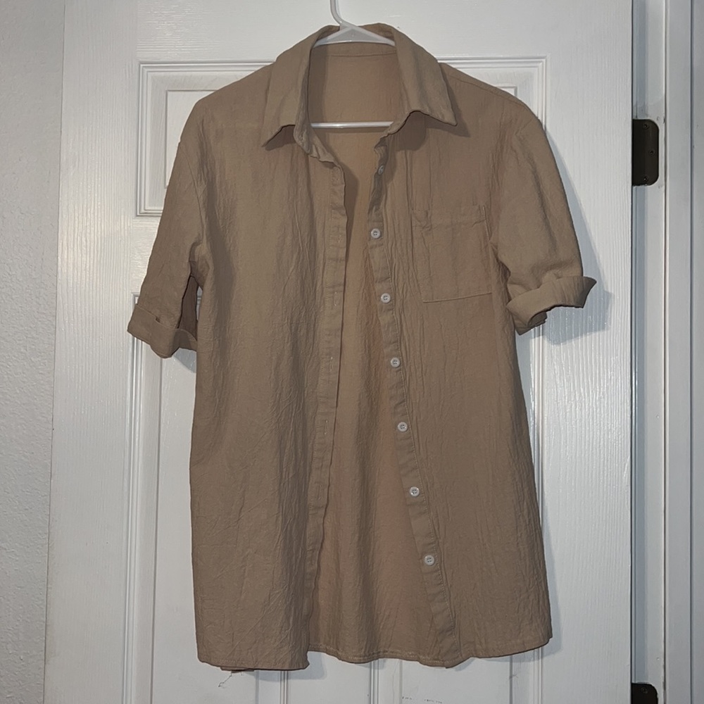 Beige Two-Piece Set - Picture 3 of 3